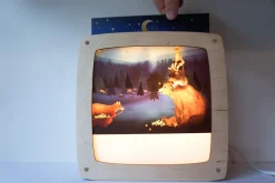 Lotte Drouen Lampen^Toverplaat Bosdieren en Lampions