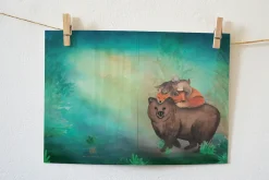 Lotte Drouen Wenskaarten^Wenskaart Stapeldieren