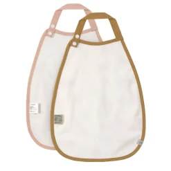 Lässig Kinderkleding^Babyslabbetje Medium Little Mateys Spicy Orange 2pcs