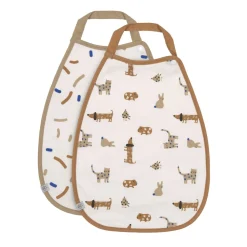 Lässig Kinderkleding^Babyslabbetje Medium Little Mateys Royal Blue