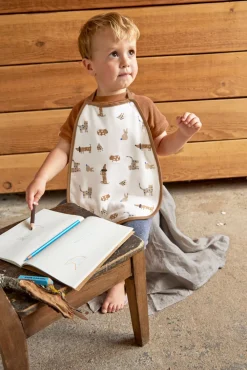 Lässig Kinderkleding^Babyslabbetje Medium Little Mateys Royal Blue