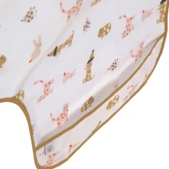 Lässig Kinderkleding^Babyslabbetje met Mouwen Little Mateys Spicy Orange