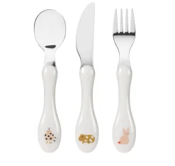 Lässig Kinderservies^Kinderbestek Little Mateys Spicy Orange 3pcs