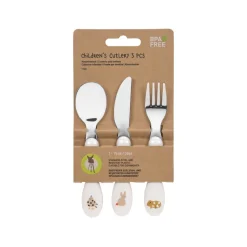 Lässig Kinderservies^Kinderbestek Little Mateys Spicy Orange 3pcs