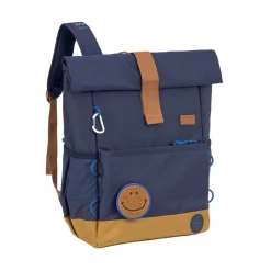 Lässig Tassen & Rugzakken^Kinderrugzak Medium Rolltop Little Gang Navy