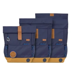 Lässig Tassen & Rugzakken^Kinderrugzak Medium Rolltop Little Gang Navy