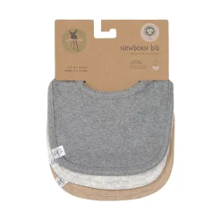 Lässig Kinderkleding^Newborn Slab GOTS Dark Grey/Light Grey/Nature