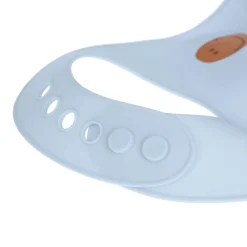 Lässig Kinderkleding^Siliconen Slab Happy Rascals Smile Sky Blue