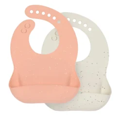 Lässig Kinderkleding^Siliconen Slab Set 2-delig Abrikoos