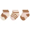 Lässig Kinderkleding^Sneaker Kindersokjes Powder Pink/Caramel Set 3-delig