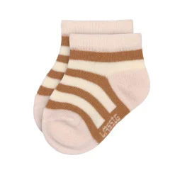 Lässig Kinderkleding^Sneaker Kindersokjes Powder Pink/Caramel Set 3-delig