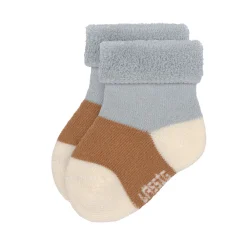 Lässig Kinderkleding^Terry Kindersokjes Light Blue Caramel Set 3-delig