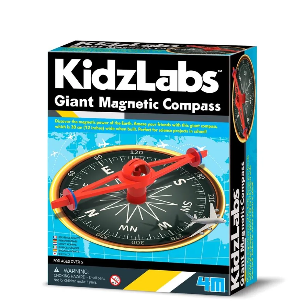 4M STEAM^KidzLabs Giant Magnetisch Kompas