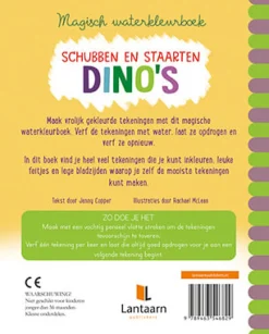 De Lantaarn Bekijk Alles^Magisch waterkleurboek Dino's