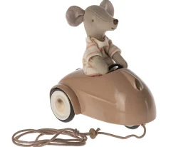Maileg Muizen^Auto voor Muis Mouse Car Dark Powder