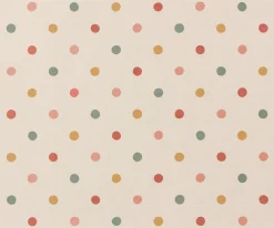 Maileg Cadeaupapier^Cadeaupapier Multi Dots per 4 Meter