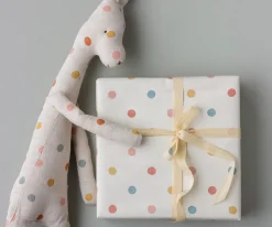 Maileg Cadeaupapier^Cadeaupapier Multi Dots per 4 Meter