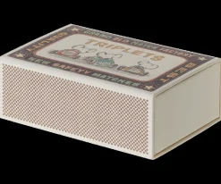 Maileg Bekijk Alles^Drieling Baby Muis in een Luciferdoosje