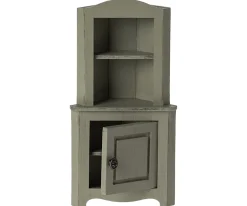 Maileg Poppenhuis^Hoekkast Muis Lichtgroen