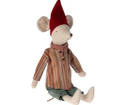 Maileg Muizen^Kerstmuis Jongen Medium 37cm
