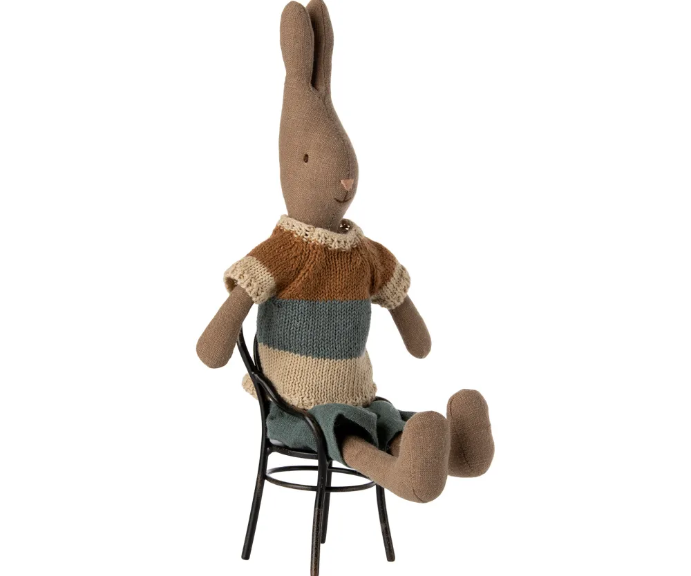Maileg Konijnen & Hazen^Knuffel Rabbit Size 2 Bruin met Shirt en Short 29cm