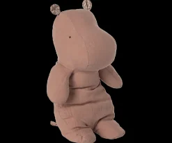 Maileg Bekijk Alles^Knuffel Safari Friends Nijlpaard Oud Roze 34cm