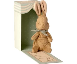 Maileg Konijnen & Hazen|Kraamcadeaus^Knuffelkonijn My First Bunny Light Blue 18cm