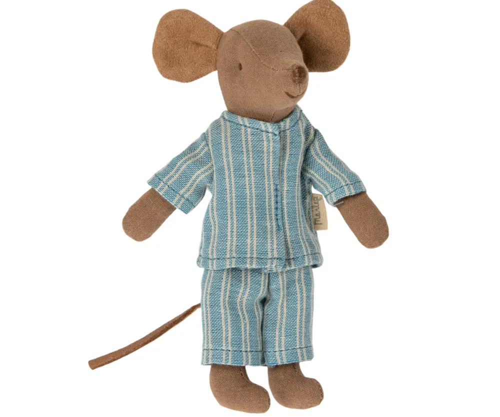 Maileg Muizen^Knuffelmuis Big Brother in Luciferdoosje