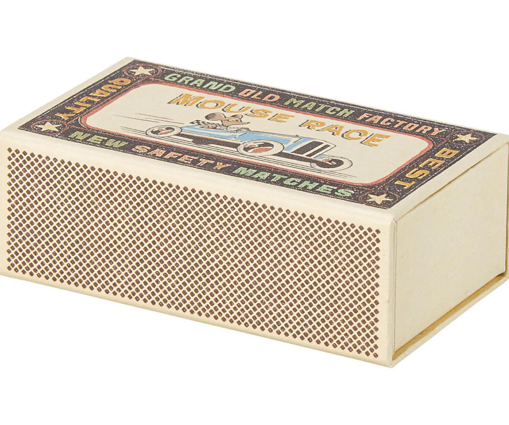 Maileg Muizen^Knuffelmuis Big Brother in Luciferdoosje