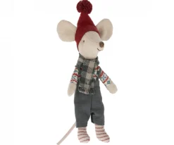 Maileg Muizen|Seizoen^Knuffelmuis Kerstmuis Big Brother