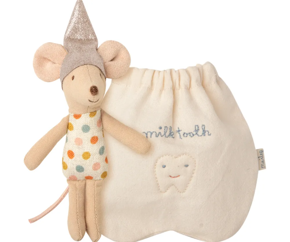 Maileg Muizen^Knuffelmuis Tooth Fairy Mouse Little