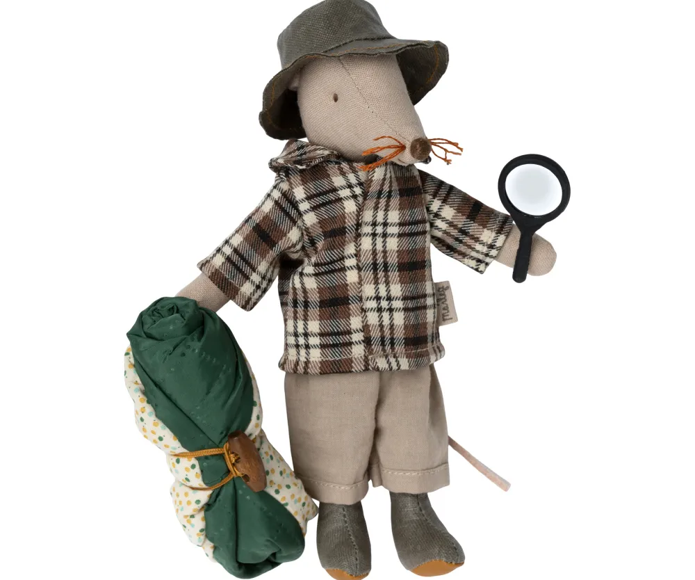 Maileg Muizen^Knuffelmuis Wildlife Guide 15cm