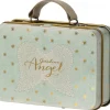 Maileg Kleine Cadeaus^Koffertje Angel Metaal 11cm
