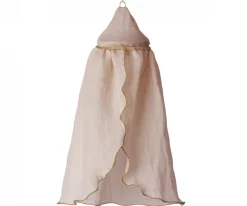 Maileg Poppenhuis^Miniatuur Bedhemel Roze