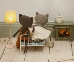 Maileg Poppenhuis^Poppenhuis Schemerlamp Dark Powder