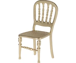 Maileg Poppenhuis^Poppenhuis Stoel Goud