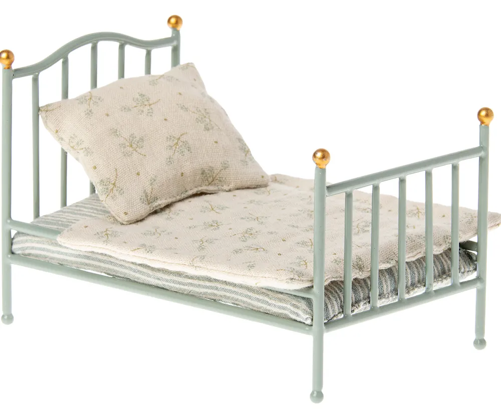 Maileg Poppenhuis^Poppenhuis Vintage Bed Mint