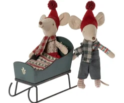 Maileg Poppenhuis^Poppenslee Groen 12cm