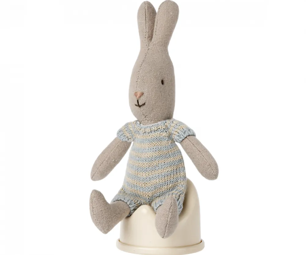 Maileg Poppenhuis^Potje Micro Off White