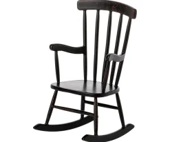 Maileg Poppenhuis^Schommelstoel Mouse Antraciet