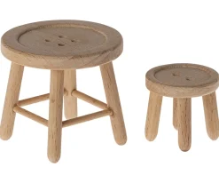 Maileg Poppenhuis^Tafel en Stoel Set Muis