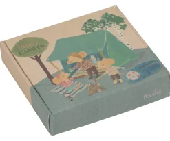 Maileg Muizen^Tent Happy Camper Mouse