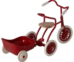 Maileg Muizen^Tricycle Aanhanger voor Muis Rood