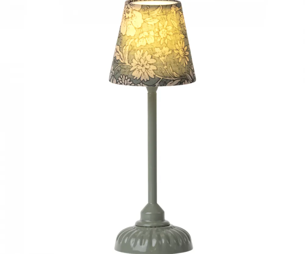 Maileg Poppenhuis^Vintage Vloerlamp Klein Dark Mint