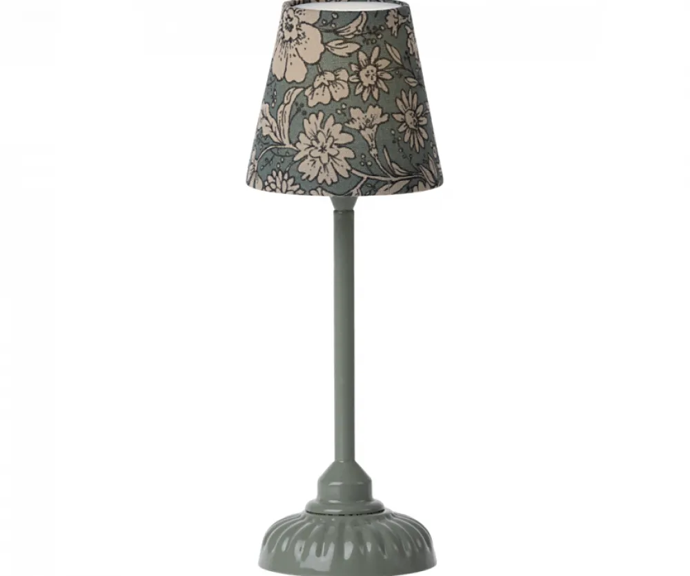 Maileg Poppenhuis^Vintage Vloerlamp Klein Dark Mint
