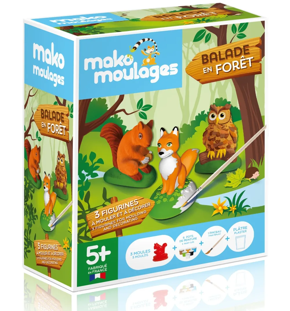 mako Créatons Creatief^Boswandeling Set 3-vormen