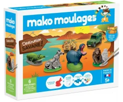 mako Créatons Creatief^Doos Savanne Set 6-vormen