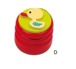 Small Foot Kleine Cadeautjes|Kraamcadeaus^Melktanddoosje Eendje Hout