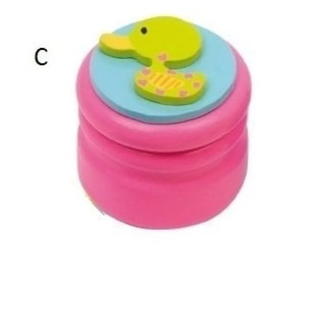 Small Foot Kleine Cadeautjes|Kraamcadeaus^Melktanddoosje Eendje Hout