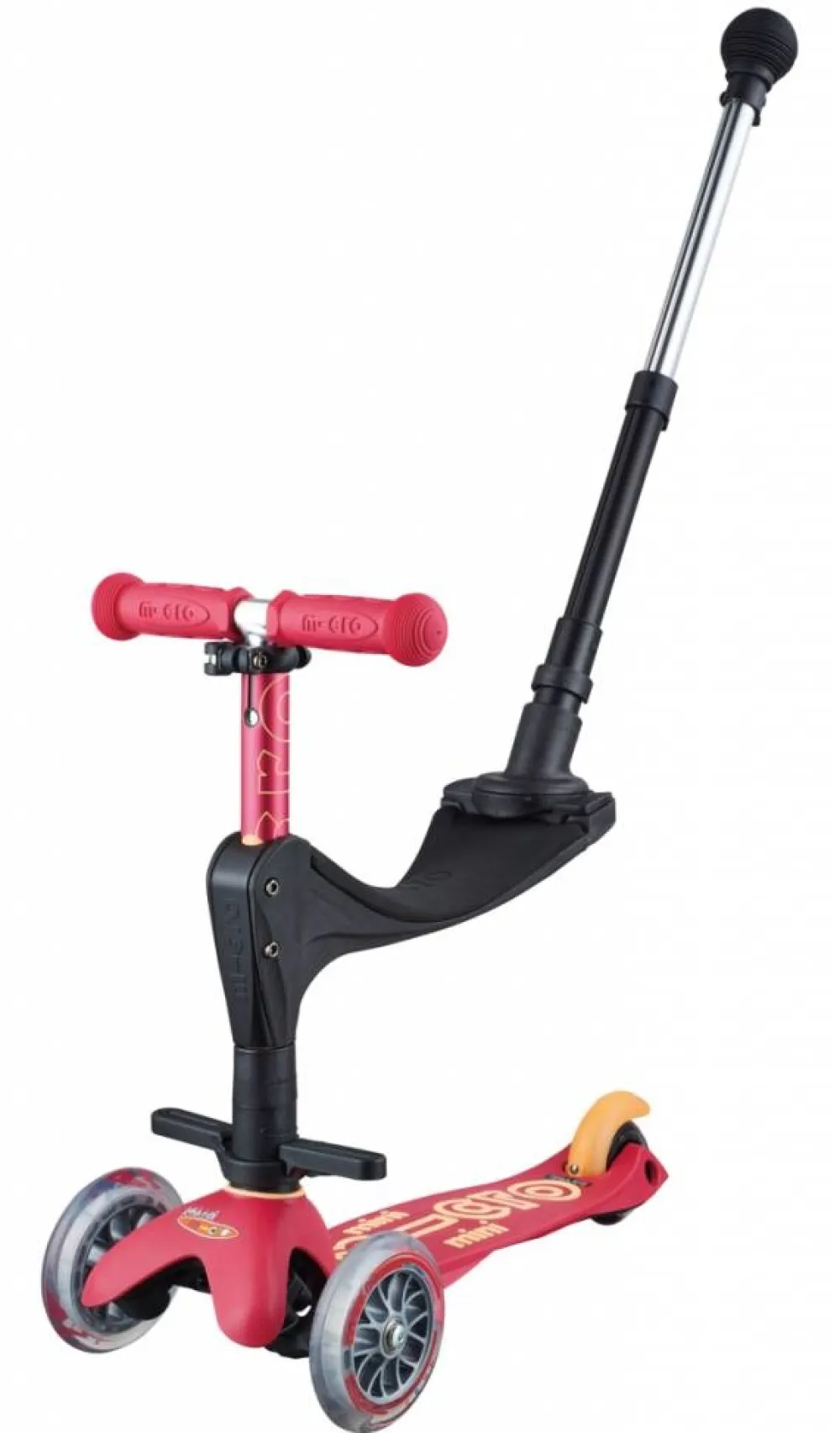 Micro Step Steppen^Duwstang voor Mini Micro 3in1